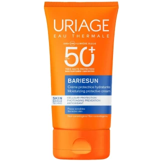 Сонцезахисний крем для обличчя Uriage (Урьяж) Bariesun  Fragrance Free Creme SPF50+ без ароматизаторів для всіх типів шкіри 50 мл -0
