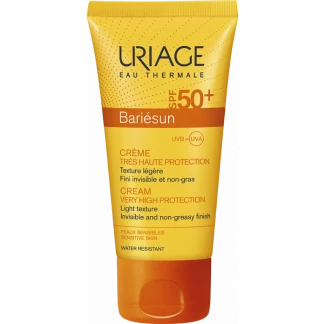 Сонцезахисний крем для обличчя Uriage Bariesun  Creme SPF 50+ для всіх типів шкіри 50 мл -0
