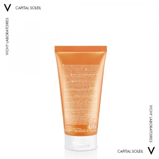 Солнцезащитный крем Vichy (Виши)  Capital Ideal Soleil Velvety Cream Complexion SPF 50+ тройного действия для лица 50 мл-3