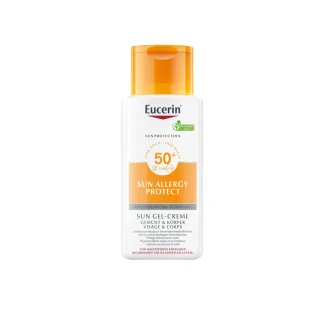 Гель Eucerin (Юцерин) Sun Protection Sun Allergy Protect сонцезахисний кремовий для чутливої шкіри схильної до алергії SPF50+ 150мл (63944)-0