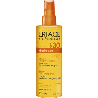 Спрей Uriage (Урьяж) Bariesun Spray SPF30 солнцезащитный для всех типов кожи лица и тела 200 мл -0
