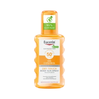 Сонцезахисний спрей для тіла Eucerin (Юцерин) Sun Protection Sun Spray Transparent SPF50+ 200мл (63907)-0