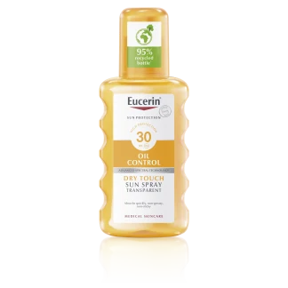 Спрей сонцезахисний Eucerin (Юцерин) Sun Protection Sun Spray Transparent для тіла SPF30+ 200мл (63915)-0