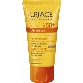Крем тональний Uriage (Урьяж) Bariesun Tinted Cream gold SPF50+ сонцезахисний 50 мл (тон золотистий)-0