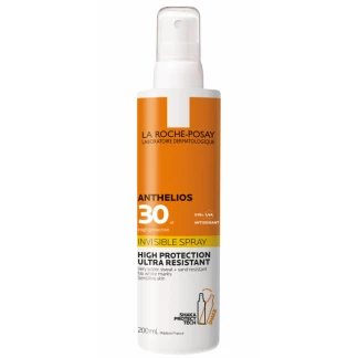 Солнцезащитный ультралегкий спрей для кожи лица и тела La Roche-Posay Anthelios Spray SPF 30+ 200 мл-1