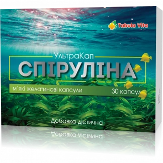 СПИРУЛИНА Ультракап Tabula Vita (Табула Вита) капсулы №30-0