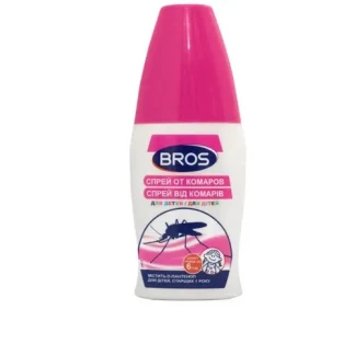 Спрей Bros (Брос) репелент дитячий від комарів 50мл-0