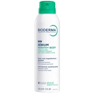 Спрей для тіла Bioderma (Біодерма) Sebium Kerato+ Body заспокійливий проти недоліків 150мл-0
