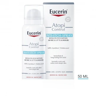 Спрей Eucerin (Еуцерин) AtopiControl Anti-Itch Spray проти свербіння 50 мл (89790)-2