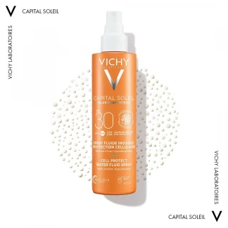 Спрей-флюїд Vichy (Віши) Капіталь Солей водостійкий SPF30 200мл-4