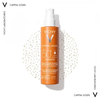 Спрей-флюїд Vichy (Віши) Капіталь Солей водостійкий SPF50 200мл-4