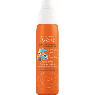 Спрей солнцезащитный для детей Avene (Авен) Sun Sensitive Spray for children SPF50 + для чувствительной кожи 200 мл-0