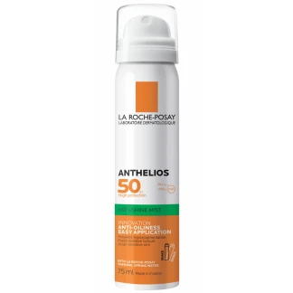 Спрей для обличчя La Roche-Posay (Ля Рош-Позе) Anthelios Spray сонцезахисний ультралегкий для обличчя SPF50+ 75 мл-0