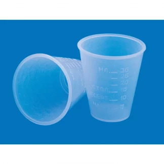 Склянка для прийому ліків 30мл пластмасовий-1