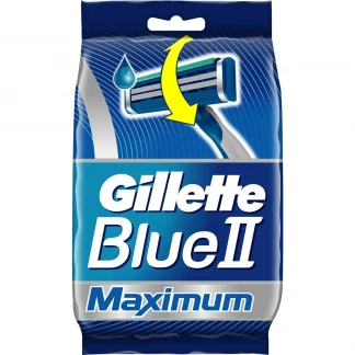 Станки для бритья мужские Gillette (Джилет) Blu-2 Максимум одноразовые №4-0