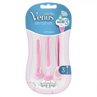 Станки одноразові Gillette (Джилет) Venus 3 Sensitive №3-0