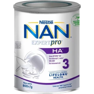 Смесь Нан Нестле (NAN Nestle) 3 Эксперто гипоаллергенный 800г Смесь Нан Нестле (NAN Nestle) 3 Эксперто гипоаллергенный 800г-0