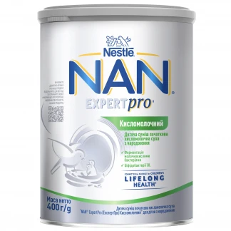 Суміш Нан Нестле (NAN Nestle) Експертпро кисломолочна 400г-0