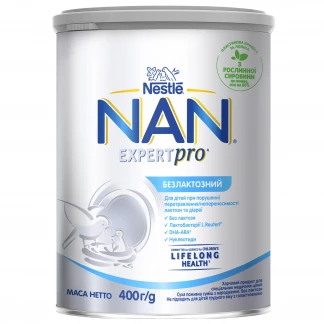 Суміш Нан Нестле (NAN Nestle) Безлактозний з народження 400 г-0