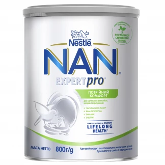 Суміш Нан Нестле (NAN Nestle) Потрійний комфорт з народження 800 г-0