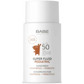 Супер флюїд BABE (БАБЕ) Laboratorios Pediatric сонцезахисний SPF50 з пантенолом і пребіотиком 50мл-1