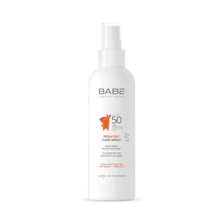 Супер флюїд сонцезахисний BABE (БАБЕ) Laboratorios Pediatric з пантенолом і пребіотиком SPF50 200мл Супер флюїд сонцезахисний BABE (БАБЕ) Laboratorios Pediatric з пантенолом і пребіотиком SPF50 200мл-0