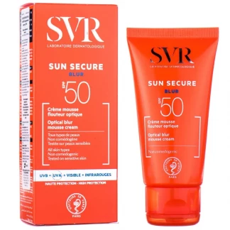 SVR Крем-мусс солнцезащитный Sun Secure для лица SPF50, 50 мл-0