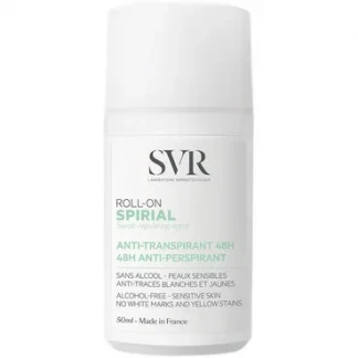 Шариковый дезодорант-антиперспирант SVR (СВР) Spirial Roll-On 50 мл Шариковый дезодорант-антиперспирант SVR (СВР) Spirial Roll-On 50 мл-1