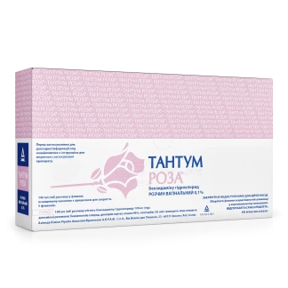 ТАНТУМ Роза розчин вагінальний 0,1% по 140мл №5-0