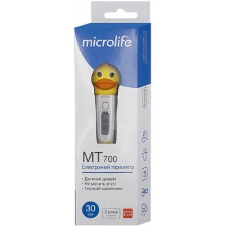 Термометр медицинский Microlife (Микролайф) MT-700 цифровой с гибким наконечником-0