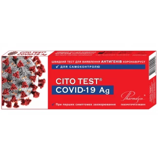 Тест CITO TEST для діагностики COVID-19 Ag (антиген)-0