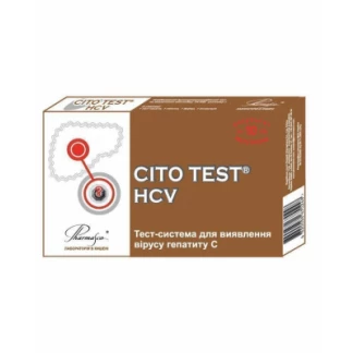 Тест-система Cito Test HCV для визначення вірусу гепатиту С в крові, 1 штука-0