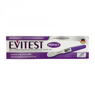 Тест струйный Evitest для определения беременности, 1 штука-0