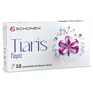ТИАРИС суппозитории вагинальные №10-0