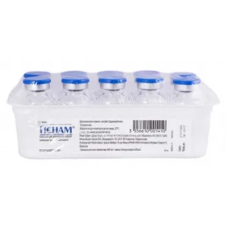 ТІЄНАМ порошок для розчину для інфузій по 500мг+500мг №10-0