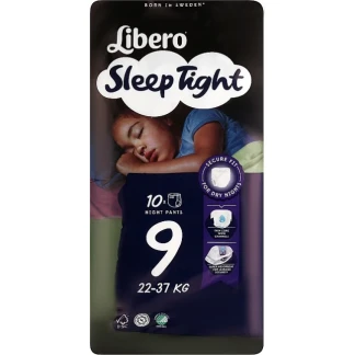 Трусики Libero (Ліберо) Sleep Tight 9 (22-37кг) №10-0