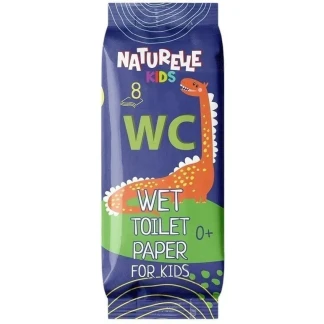 Туалетная влажная бумага Naturelle (Натурель) Kids №8-0