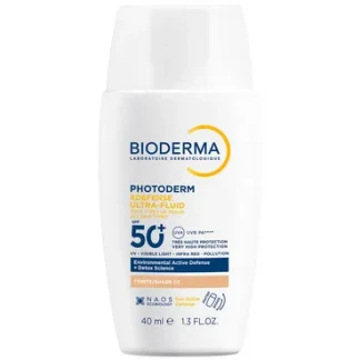 Ультра-флюид Bioderma (Биодерма) Photoderm XDefense для всех типов кожи SPF50+ 40мл (тонн 02)-0