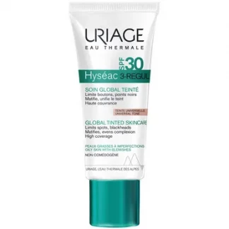 Догляд Uriage (Урьяж) Hyseac 3-Regul Global Skin-Care універсальний для жирної та комбінованої шкіри SPF30 40 мл-0