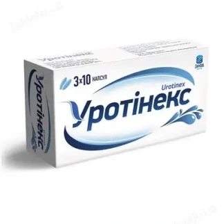 Уротинекс капсулы по 425 мг №30 (10х3)-0