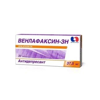 ВЕНЛАФАКСИН-ЗН таблетки по 37,5мг №30-0