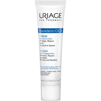 Цика-крем Uriage (Урьяж) Bariederm Repairing Cica-Cream Cu-Zn відновлюючий для чутливої подразненої шкіри 40мл-0