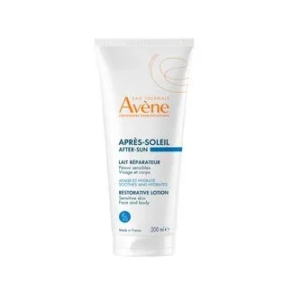 Восстанавливающий гель-молочко после солнца Avene (Авен) After sun gel creamy для увлажнения и успокоения для чувствительной кожи 200 мл-1