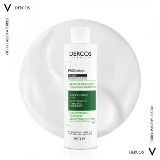 Шампунь Vichy (Виши) Dercos PSOlution для кожи головы с проявлениями шелушения и зуда 200мл-2