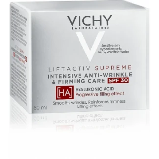 Средство Vichy (Виши) ЛифтАктив Сюпрем для коррекции морщин и упругости для всех типов кожи SPF30 50мл-1