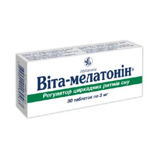 ВИТА-Мелатонин таблетки по 3мг №30-0