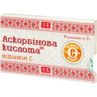 Вітамін-ка з аскорбіновою кислотою таблетки по 3г №6-0