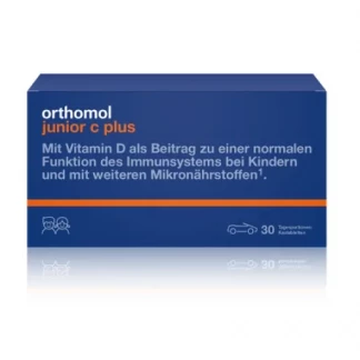 Витамины Orthomol (Ортомол) Junior C Plus таблетки жувальні зі смаком лісових ягід №30-0