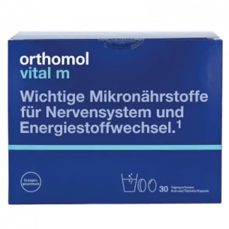 Вітаміни Orthomol (Ортомол) Vital F від симптомів емоційного вигорання і хронічної втоми для жінок 30 днів-0