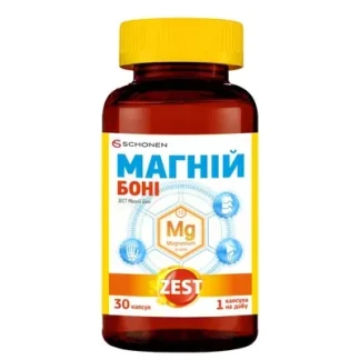 Вітаміни ZEST (Зест) Магній Боні капсули №30-0